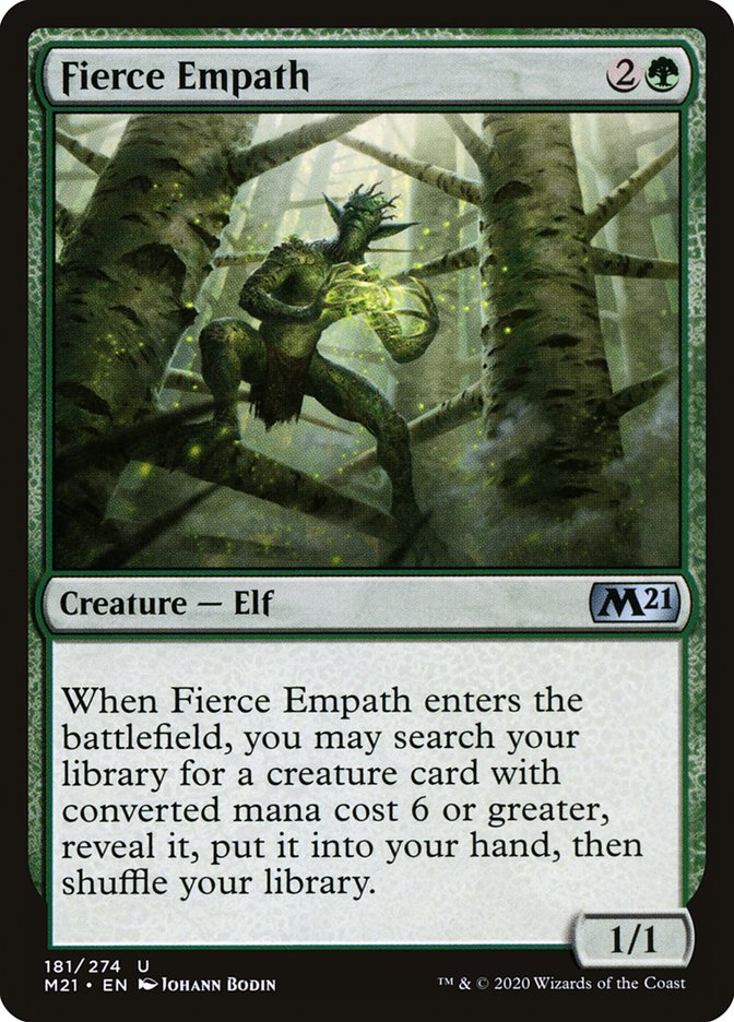 Fierce Empath [Core Set 2021] | Total Play