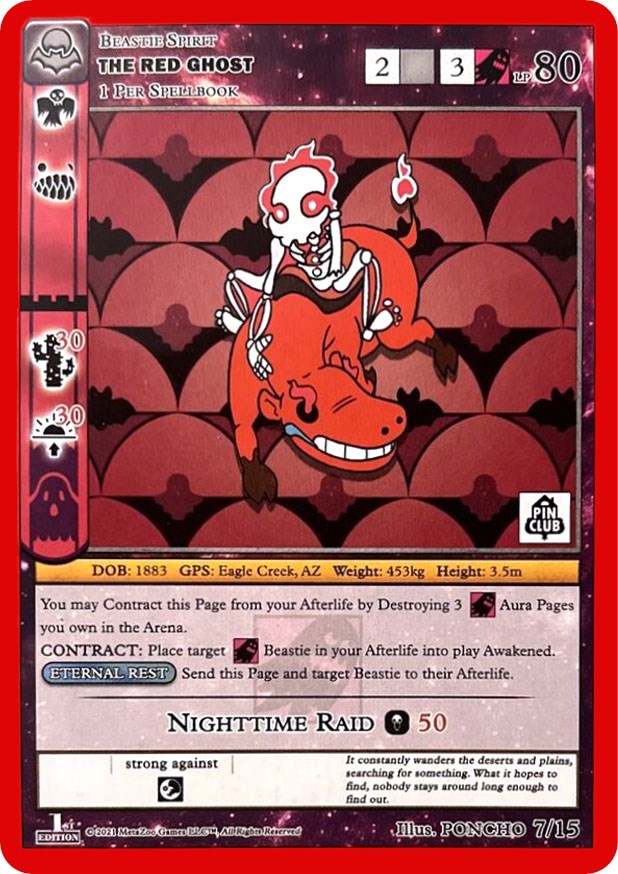 The Red Ghost (Nightfall Mystery Collection 1st Edition) [Cryptid Nation: Nightfall Mystery Collection] | Total Play