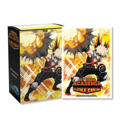 Dragon Shield: Standard 100ct Art Sleeves - My Hero Academia (Bakugo Explode) | Total Play