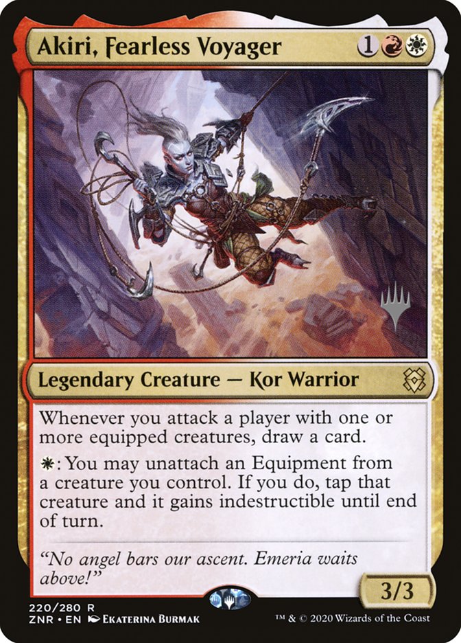 Akiri, Fearless Voyager (Promo Pack) [Zendikar Rising Promos] | Total Play