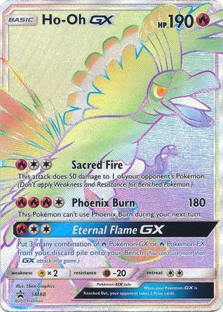 Ho-Oh GX (SM80) (Jumbo Card) [Sun & Moon: Black Star Promos] | Total Play