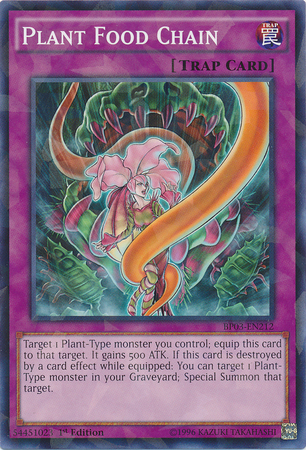 Plant Food Chain [BP03-EN212] Shatterfoil Rare | Total Play