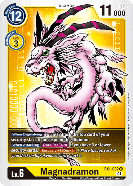 Magnadramon [EX1-032] [Classic Collection] | Total Play