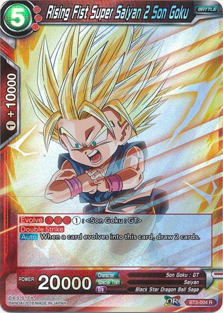 Rising Fist Super Saiyan 2 Son Goku (BT3-004) [Cross Worlds] | Total Play