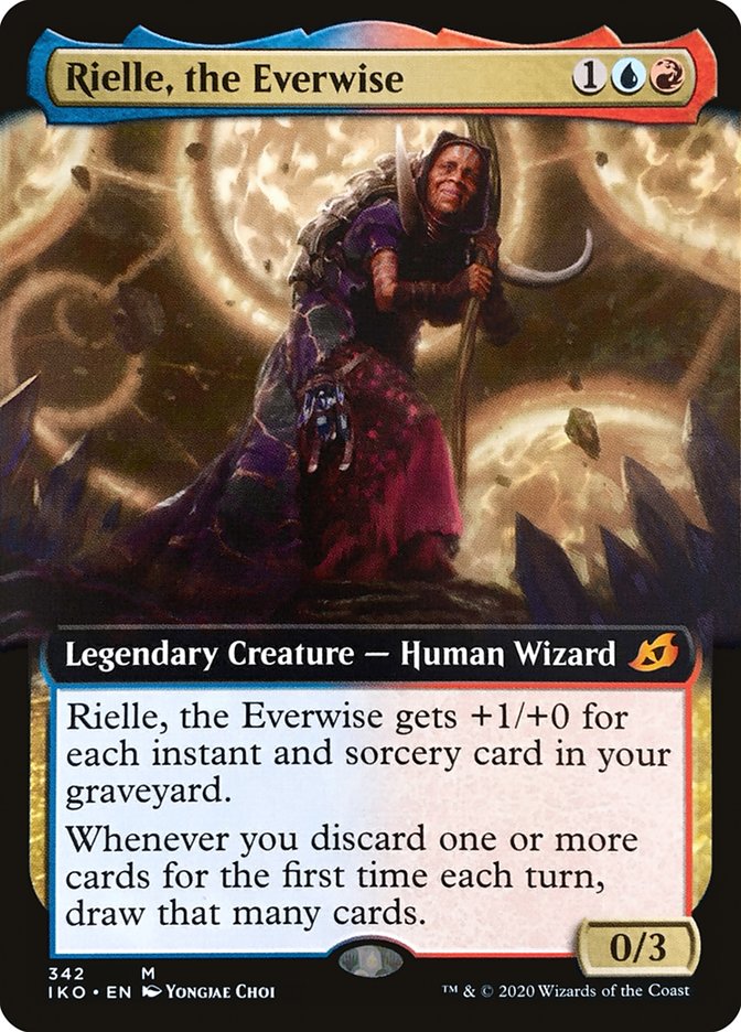 Rielle, the Everwise (Extended Art) [Ikoria: Lair of Behemoths] | Total Play