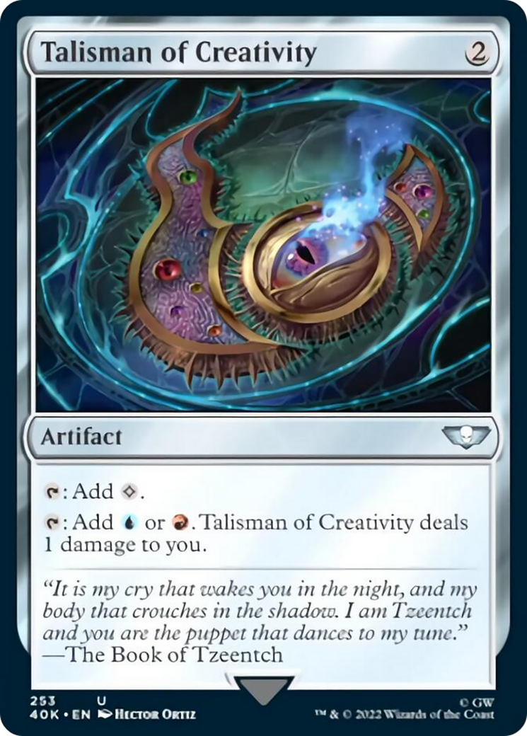 Talisman of Creativity (Surge Foil) [Warhammer 40,000] | Total Play