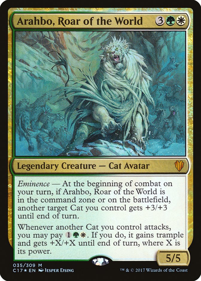 Arahbo, Roar of the World [Commander 2017] | Total Play