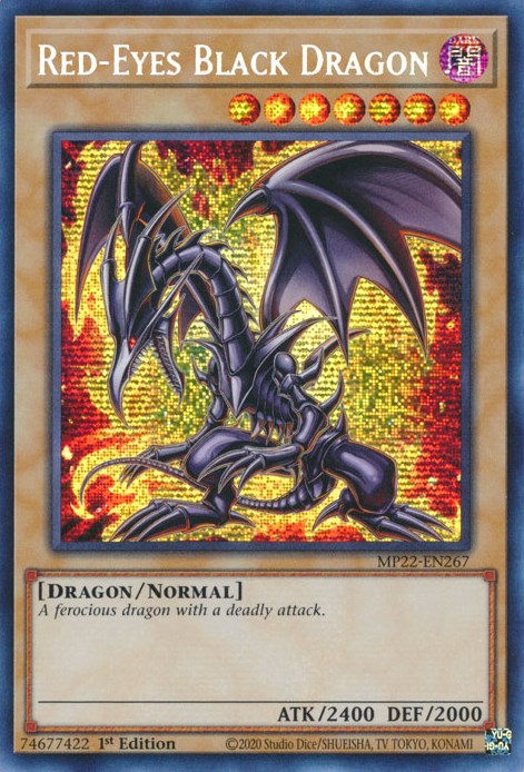 Red-Eyes Black Dragon [MP22-EN267] Prismatic Secret Rare | Total Play