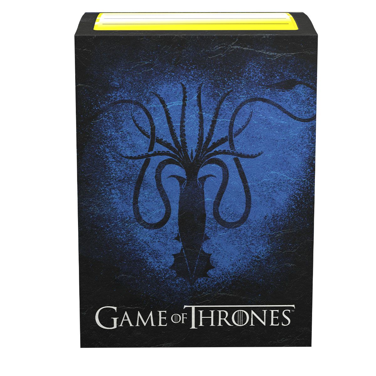 Dragon Shield: Standard 100ct Brushed Art Sleeves - Game of Thrones (House Greyjoy) | Total Play