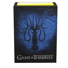 Dragon Shield: Standard 100ct Brushed Art Sleeves - Game of Thrones (House Greyjoy) | Total Play