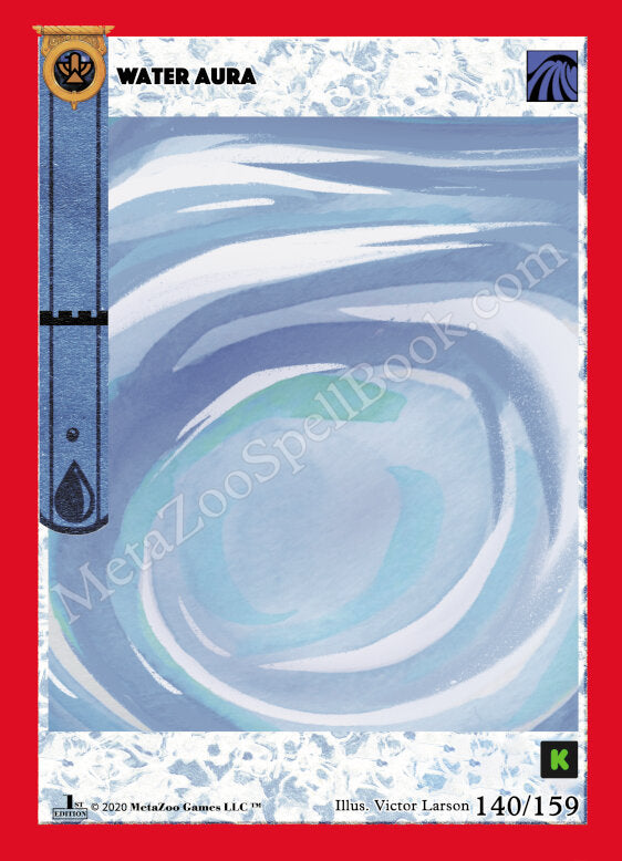 Water Aura [Cryptid Nation: Kickstarter Edition] | Total Play