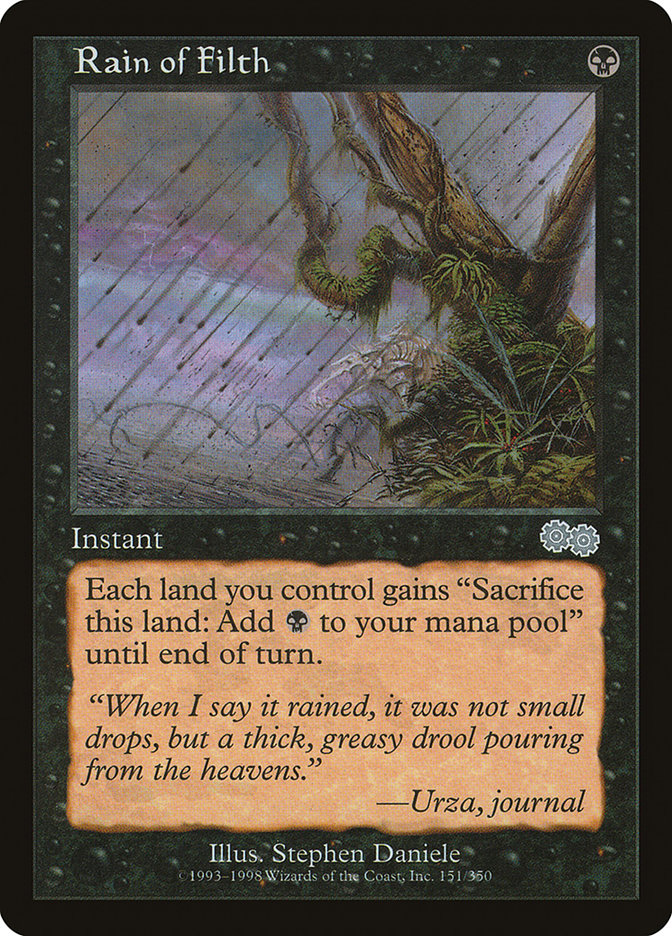 Rain of Filth [Urza's Saga] | Total Play