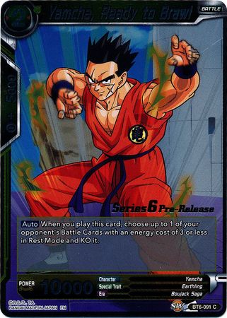 Yamcha, Ready to Brawl (BT6-091_PR) [Destroyer Kings Prerelease Promos] | Total Play