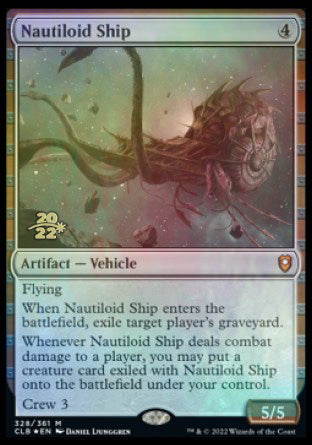 Nautiloid Ship [Commander Legends: Battle for Baldur's Gate Prerelease Promos] | Total Play