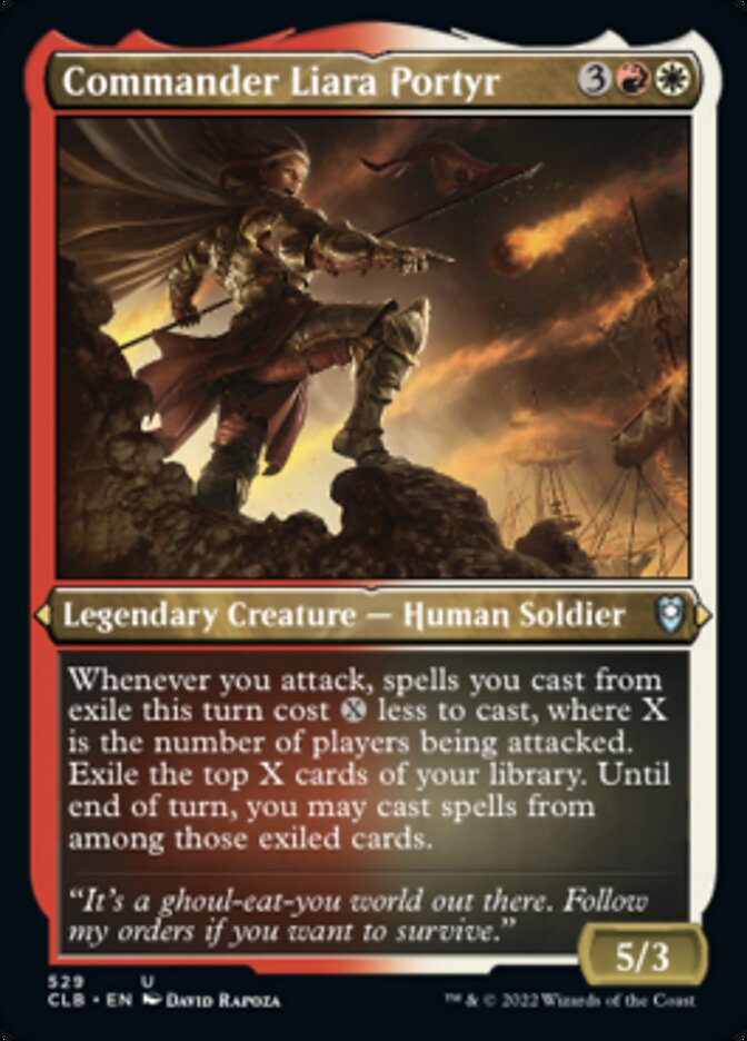 Commander Liara Portyr (Foil Etched) [Commander Legends: Battle for Baldur's Gate] | Total Play