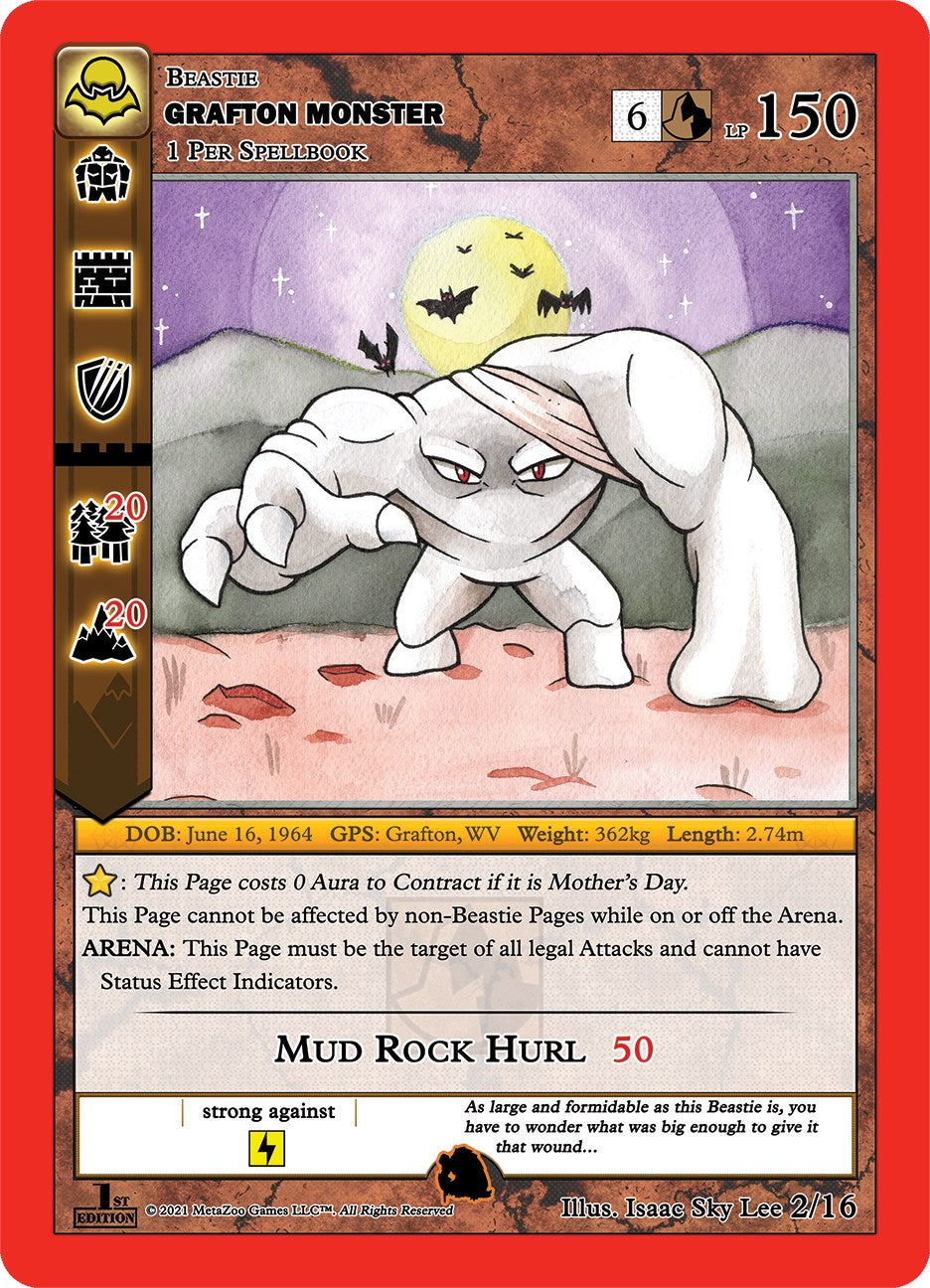 Grafton Monster [Cryptid Nation: Nightfall First Edition Tribal Theme Decks] | Total Play