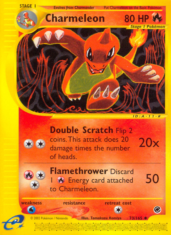 Charmeleon (73/165) [Expedition: Base Set] | Total Play