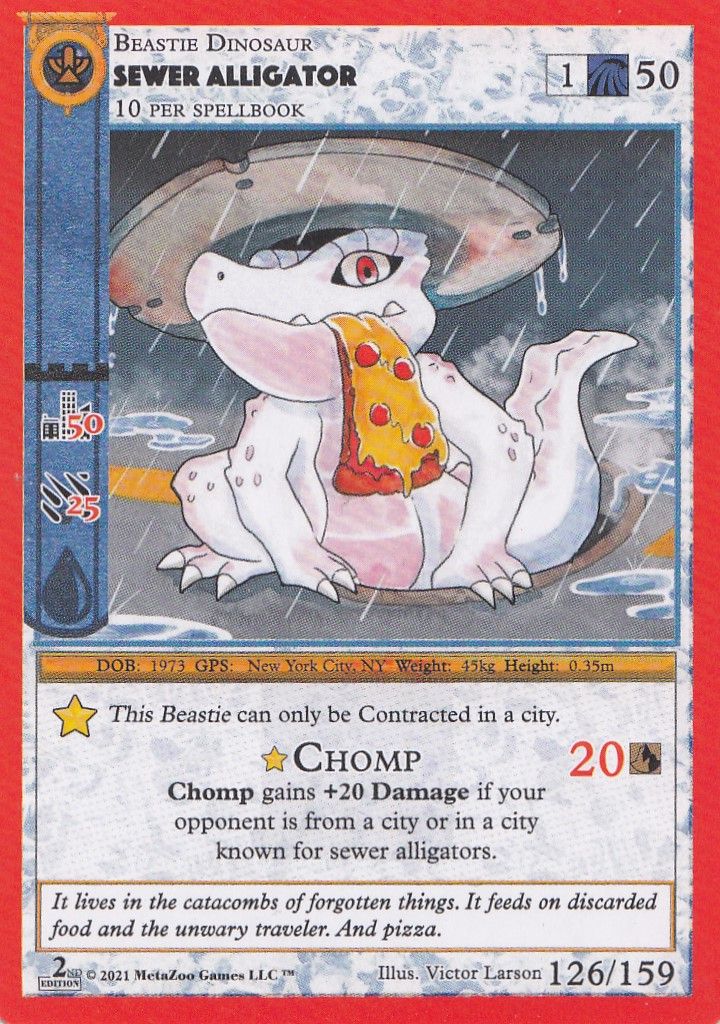 Sewer Alligator [Cryptid Nation: Second Edition] | Total Play
