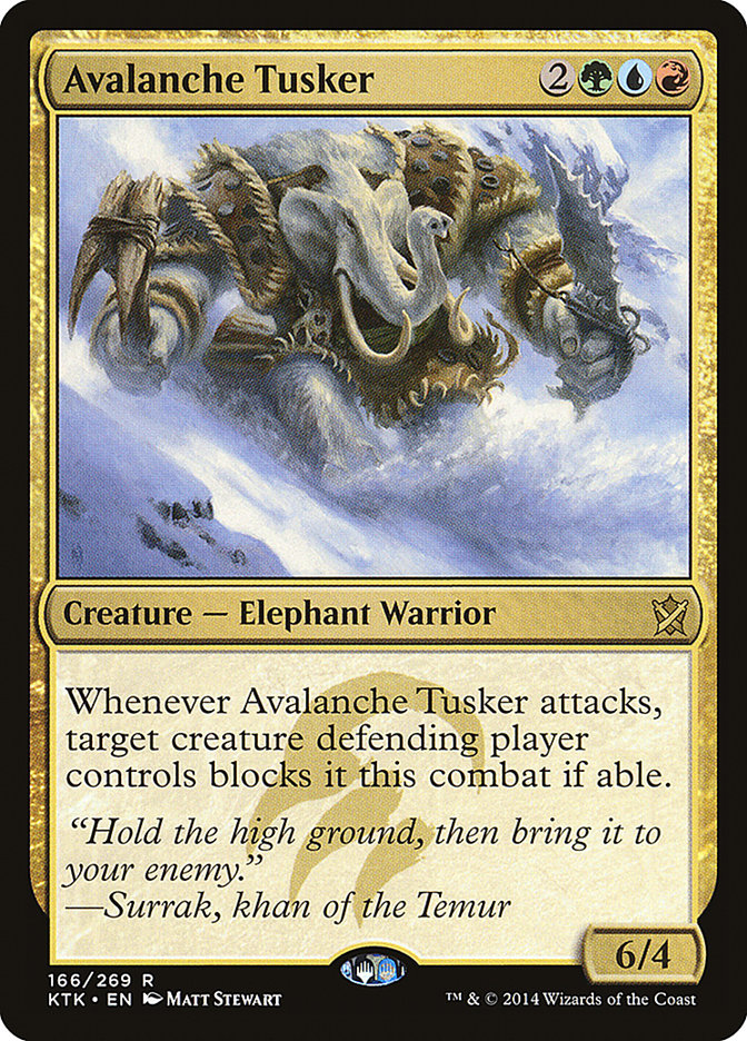 Avalanche Tusker [Khans of Tarkir] | Total Play