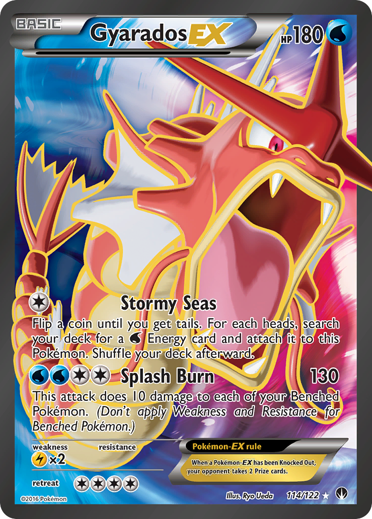 Gyarados EX (114/122) [XY: BREAKpoint] | Total Play