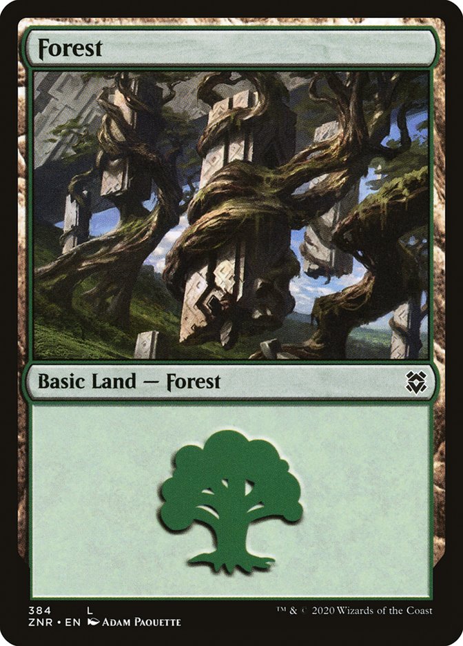 Forest (384) [Zendikar Rising] | Total Play