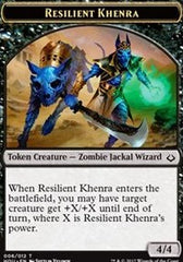 Resilient Khenra // Zombie Double-Sided Token [Hour of Devastation Tokens] | Total Play