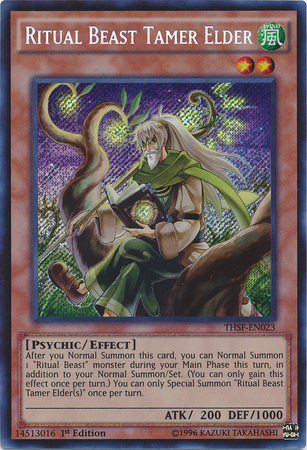 Ritual Beast Tamer Elder [THSF-EN023] Secret Rare | Total Play