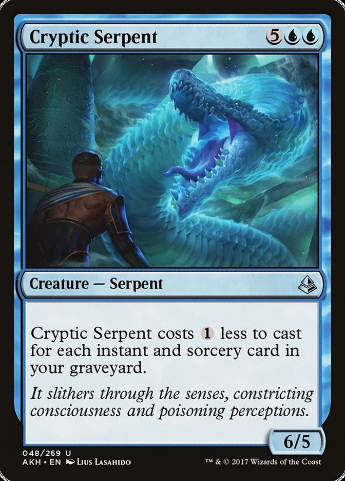 Cryptic Serpent [Amonkhet] | Total Play