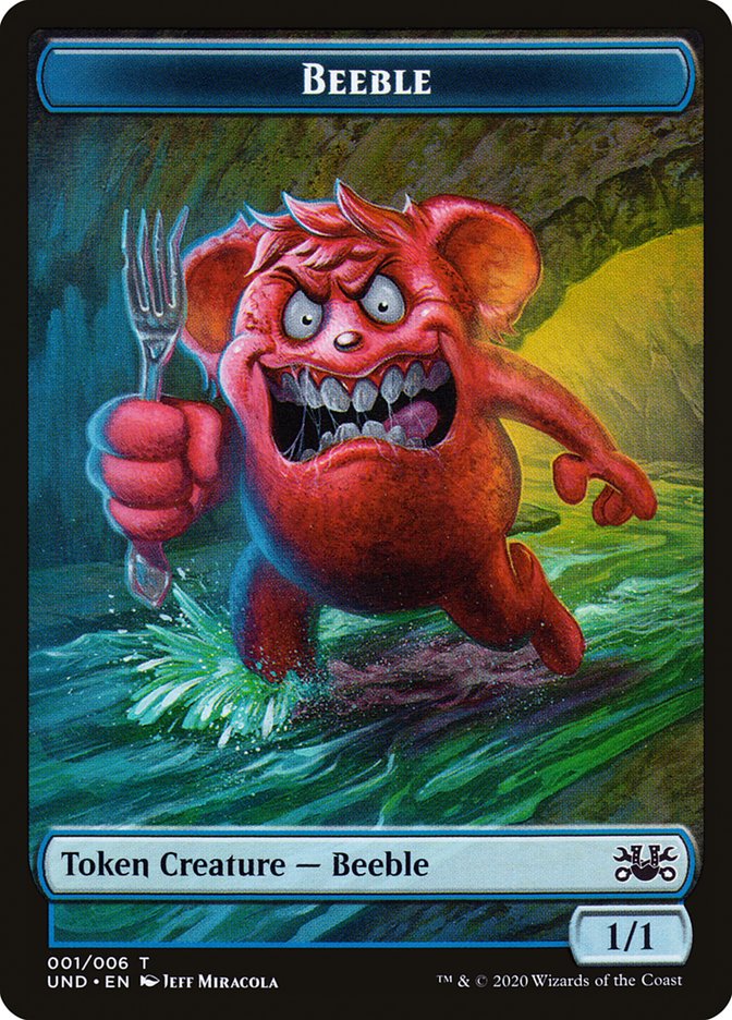 Beeble // Squirrel Double-Sided Token [Unsanctioned Tokens] | Total Play