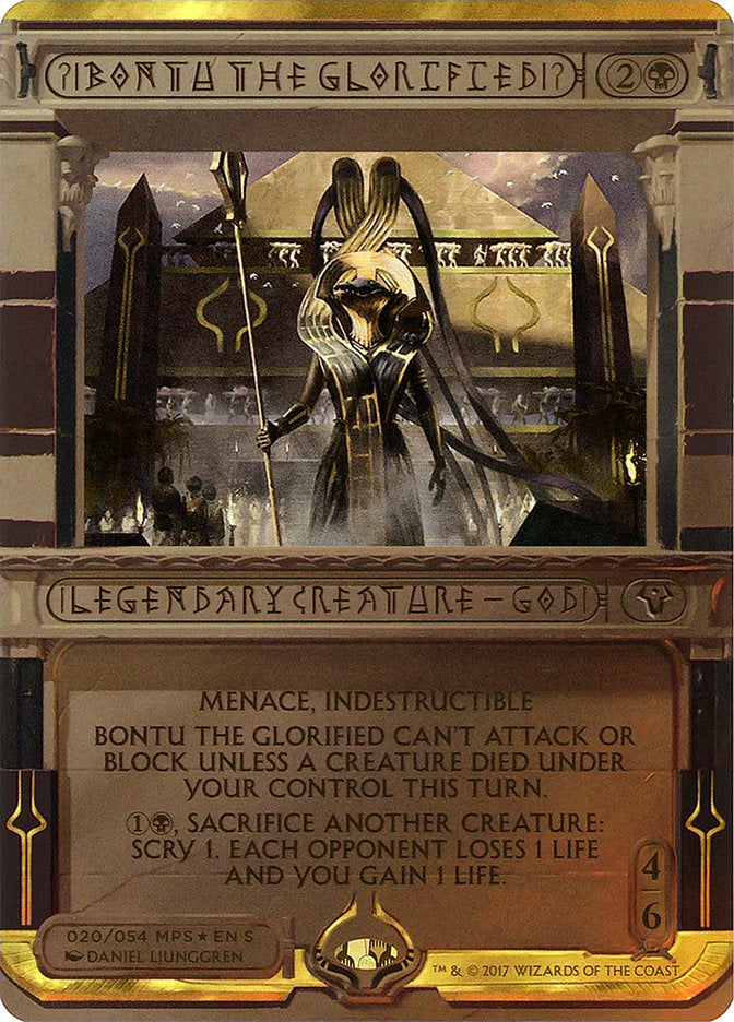 Bontu the Glorified (Invocation) [Amonkhet Invocations] | Total Play