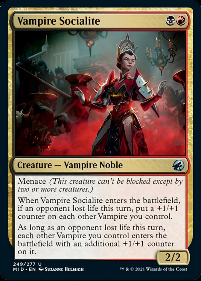 Vampire Socialite [Innistrad: Midnight Hunt] | Total Play