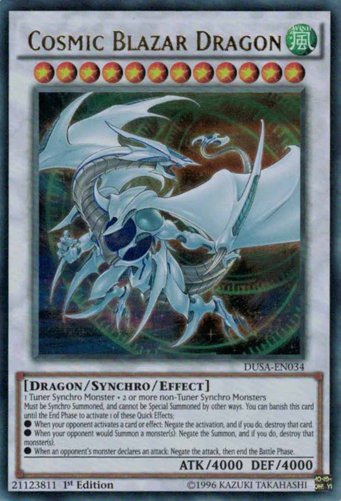 Cosmic Blazar Dragon [DUSA-EN034] Ultra Rare | Total Play