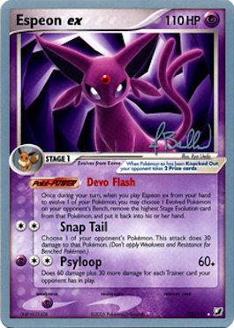 Espeon ex (102/115) (Eeveelutions - Jimmy Ballard) [World Championships 2006] | Total Play