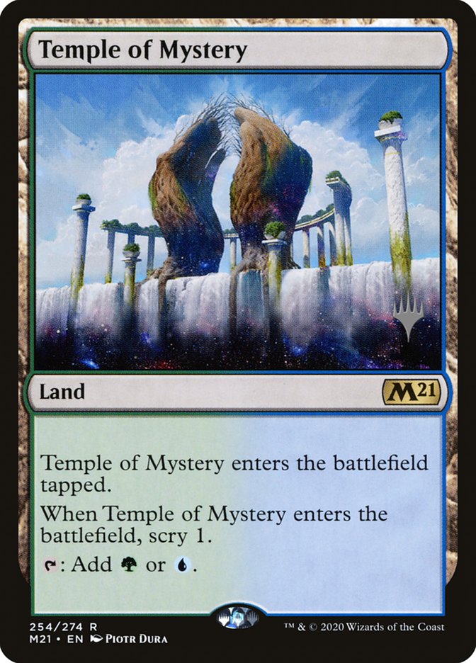 Temple of Mystery (Promo Pack) [Core Set 2021 Promos] | Total Play