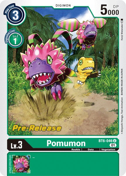 Pomumon [BT6-046] [Double Diamond Pre-Release Cards] | Total Play