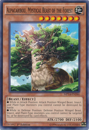 Alpacaribou, Mystical Beast of the Forest [MP14-EN244] Common | Total Play