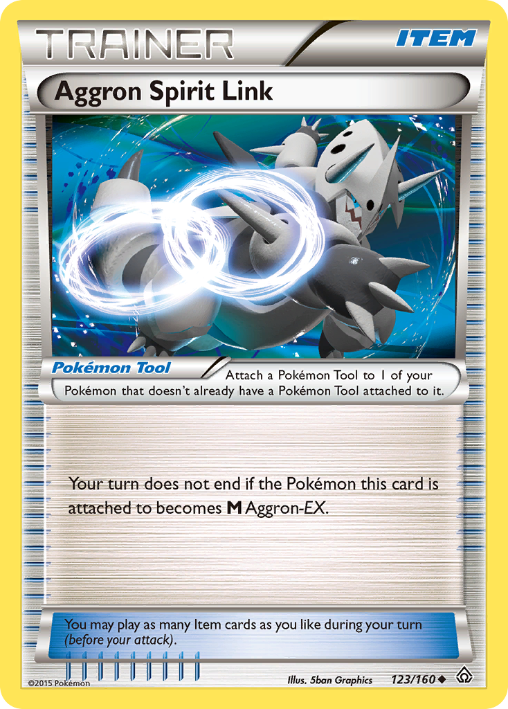 Aggron Spirit Link (123/160) [XY: Primal Clash] | Total Play