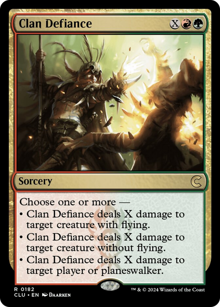 Clan Defiance [Ravnica: Clue Edition] | Total Play