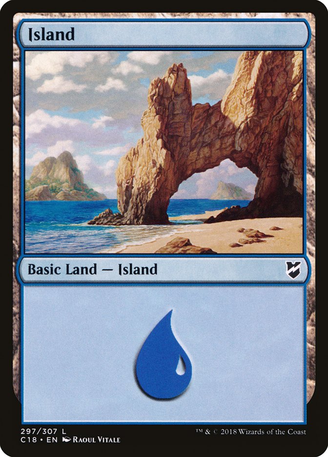 Island (297) [Commander 2018] | Total Play