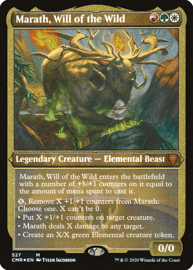 Marath, Will of the Wild (Etched) [Commander Legends] | Total Play