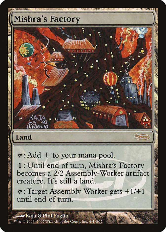 Mishra's Factory [Judge Gift Cards 2005] | Total Play