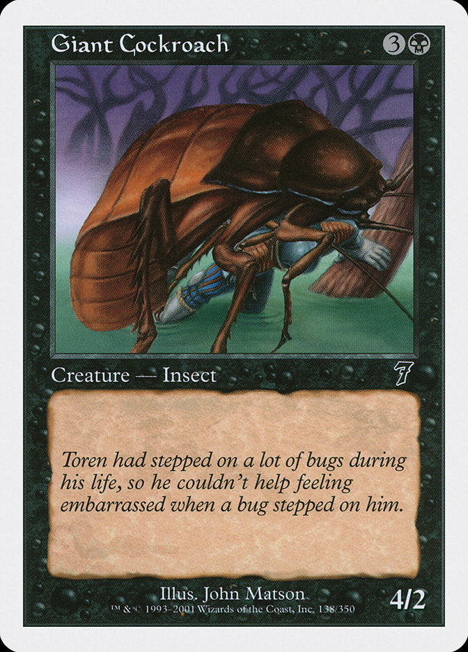 Giant Cockroach [Seventh Edition] | Total Play