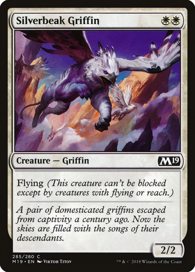 Silverbeak Griffin [Core Set 2019] | Total Play