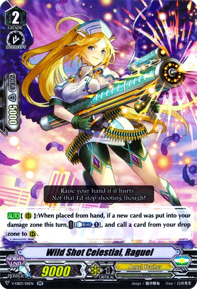 Wild Shot Celestial, Raguel (V-EB03/011EN) [ULTRARARE MIRACLE COLLECTION] | Total Play