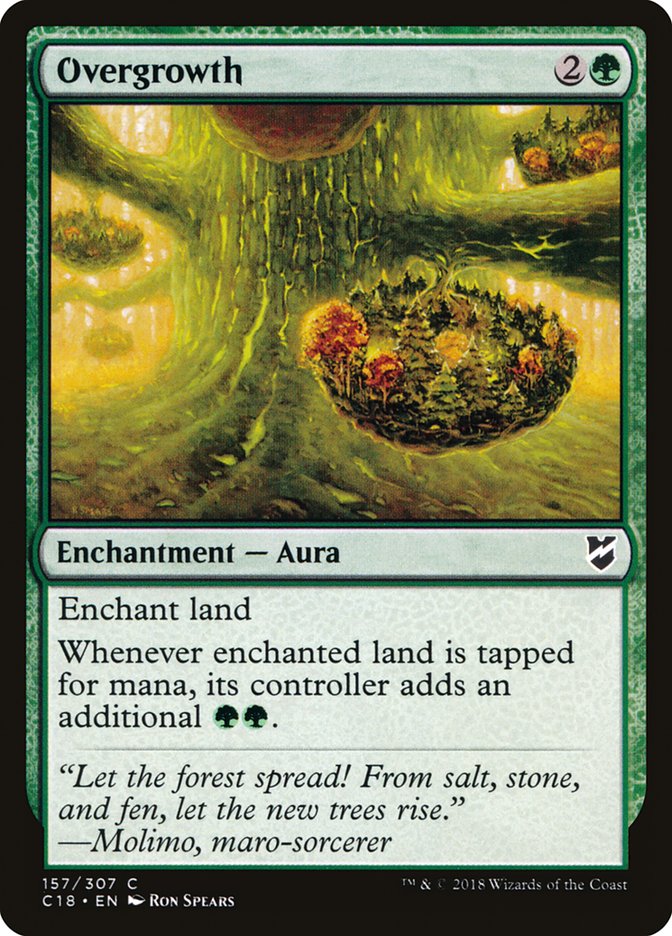 Overgrowth [Commander 2018] | Total Play