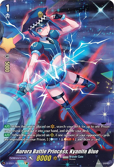 Aurora Battle Princess, Kyanite Blue (D-SS01/SP27EN) [Festival Collection 2021] | Total Play