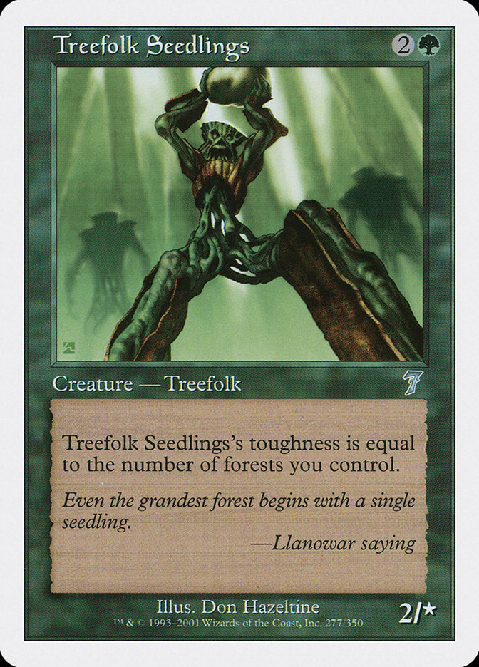 Treefolk Seedlings [Seventh Edition] | Total Play