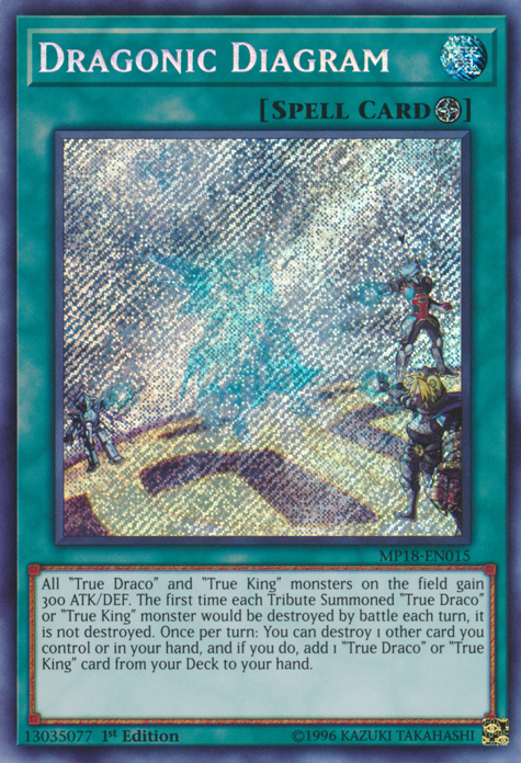 Dragonic Diagram [MP18-EN015] Secret Rare | Total Play