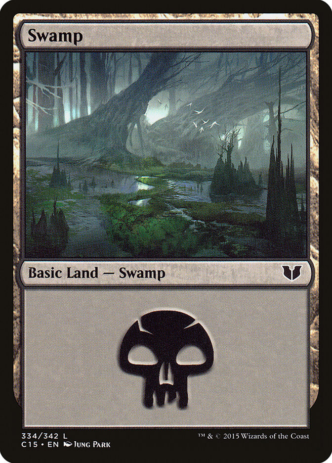 Swamp (334) [Commander 2015] | Total Play
