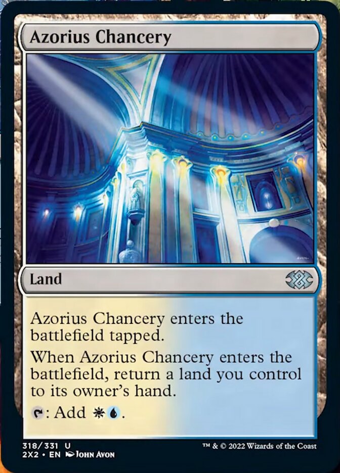 Azorius Chancery [Double Masters 2022] | Total Play